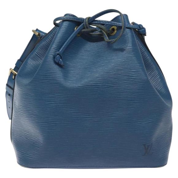 Louis Vuitton Noé Navy Leather shoulder - Picture 1 of 10